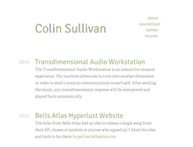 Tablet Screenshot of colin-sullivan.net
